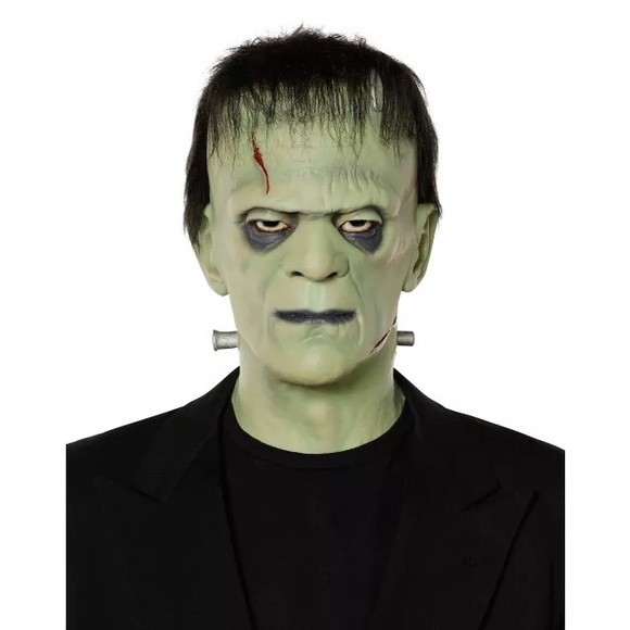Frankenstein Full Mask Universal Monsters NEW Halloween Horror Movie Latex Mask - Picture 4 of 7
